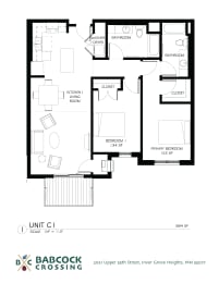  Floor Plan C1