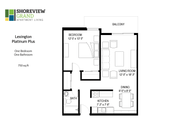  Floor Plan Lexington - Platinum Plus