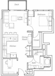 Belmont--O Floor plan at Overlook on the Creek, Minnetonka, MN 55305
