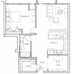 Carson-F Floor plan at Overlook on the Creek, Minnetonka