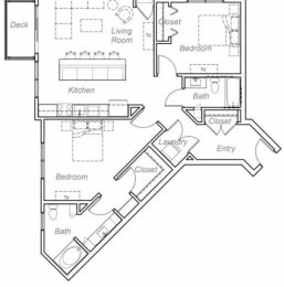 Minnehaha-AA Floor plan at Overlook on the Creek, Minnetonka