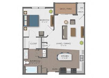Ford Floor Plan at The Edison at Avonlea, Minnesota