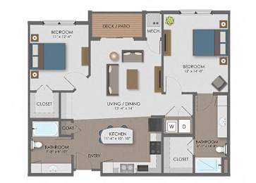 Lamarr Floor Plan at The Edison at Avonlea, Lakeville Minnesota