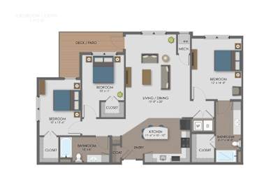 Wright Floor Plan at The Edison at Avonlea, Lakeville, 55044
