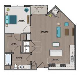 Fulton Floor Plan at The Edison at Rice Creek I and II, Minnesota