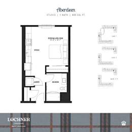 Studio_7 at Lochner Apartments, White Bear Lake, MN,  55110