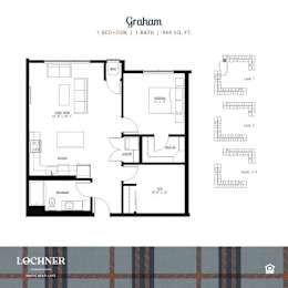 1Bed 1Bath_15 at Lochner Apartments, Minnesota, 55110