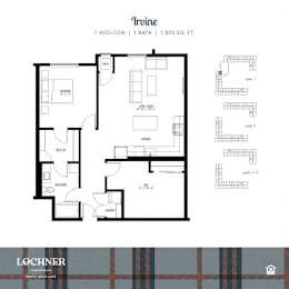 1Bed den 1bath_1 at Lochner Apartments, White Bear Lake, MN,  55110