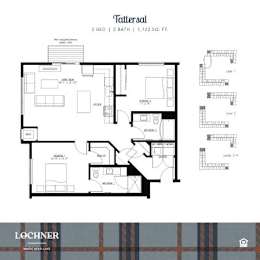 2Bed 2Bath_8 at Lochner Apartments, White Bear Lake
