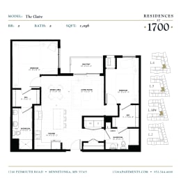 the floor plan of the residence