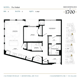 the floor plan of the residence