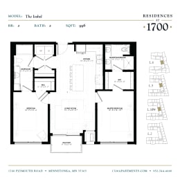the floor plan of the residence