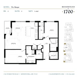  Floor Plan The Margot