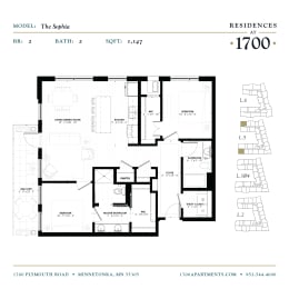  Floor Plan The Sophia