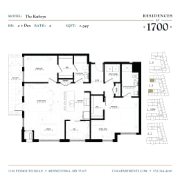 the floor plan of the residence