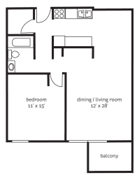 The York Floor Plan at The Tarnhill, Bloomington, MN