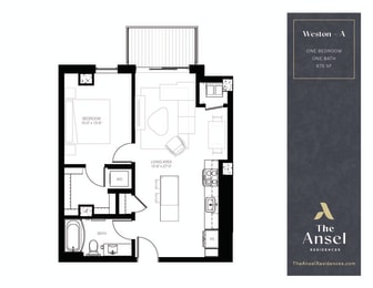 floor plan  the ansel  residences  preferred rentals