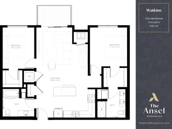 Watkins Floor Plan at The Ansel Residences, Vadnais Heights, 55126