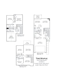 the maple floor plan layout