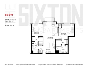 Studio, 1, 2 & 3 Bedroom Apartments in Shakopee, MN | The Sixton
