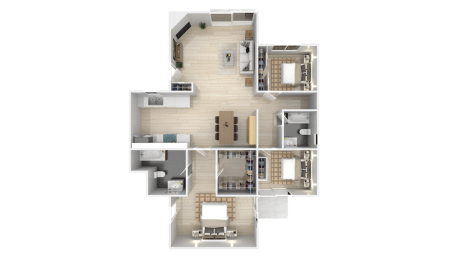 3 bedroom 2 baths at The Gates at the Marina Apartments, Marina, 93933