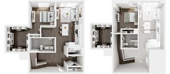 Floor Plan  a floor plan of a house with a bedroom and a living room