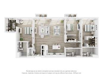Floor Plan  PH - 3 BEDROOM-2