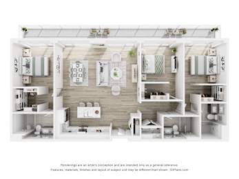 Floor Plan  PH - 3 BEDROOM-3