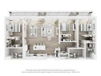 Floor Plan  PH - 3 BEDROOM-4A