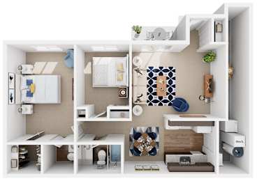  Floor Plan Cliffside