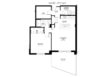 the floor plan of the residence