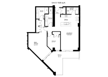 the floor plan of the residence