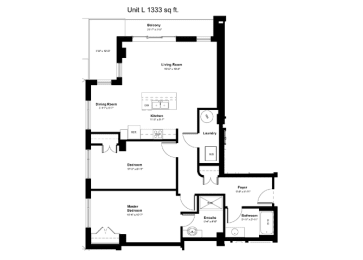 the floor plan of the residence