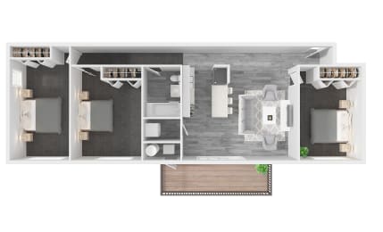 3 Bedroom 3D