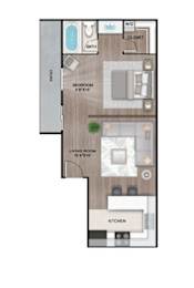 A1 Floor Plan at Latitude 2976, Texas