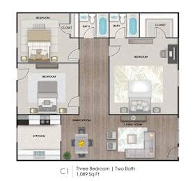  Floor Plan C1