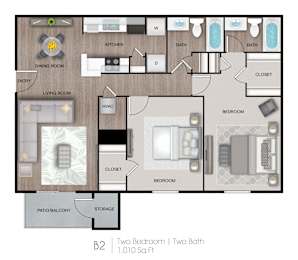  Floor Plan B2