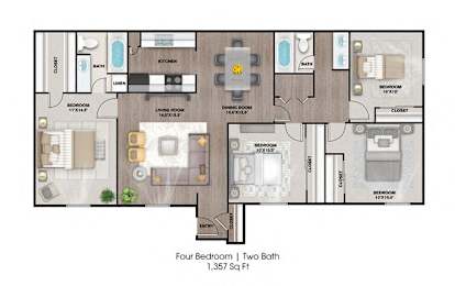  Floor Plan D1