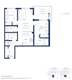 this is the floor plan of the apartment
