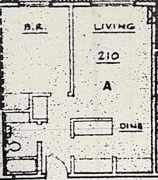 Floor Plan  a diagram of a floor plan of a building