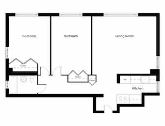 B2BFT - 2-bedroom and 1-bathroom