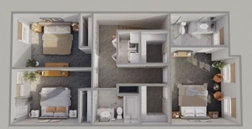  Floor Plan Craftsman 1-B