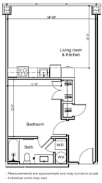 1A v01 at 7 West 7th Apartments, Ohio, 45202