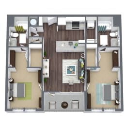 2 bed 2 bath H at Smith and Porter, Atlanta