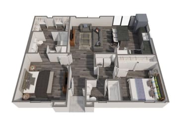 2 bed 2 bath at Baseline on 16, Phoenix, AZ