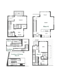  Floor Plan Townhome B