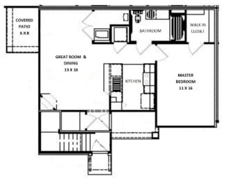 the floor plan of a synagogue with the numbers of the entrances