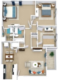 D1L Floor Plan at Aspen Landing, Missouri