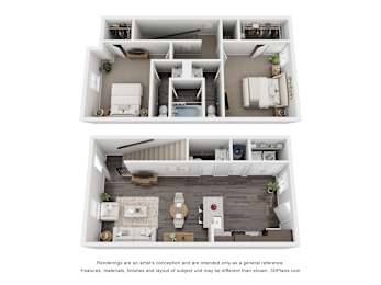 The Maple Grove Floor Plan at Arrowood Farms, Clarksville Tennessee