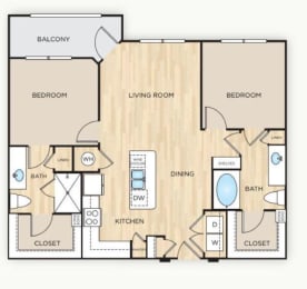 Garbo Floor Plan at The Mark, Texas